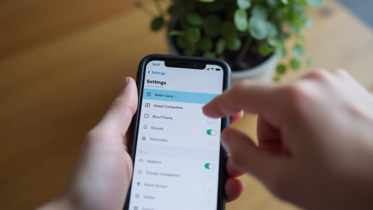 Configuración de un smartphone